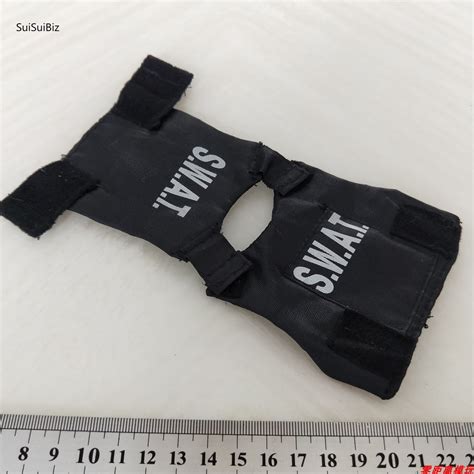 1/6 Scale Toy Black Tactical Bulletproof SWAT Vest for 12" Action ...