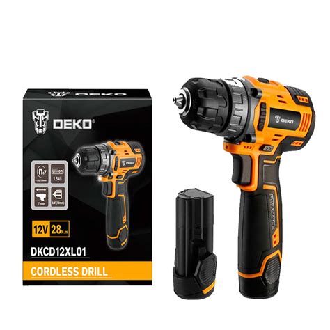 DEKO 12V LITHIUM CORDLESS DRILL DKCD12XL 01 Deko Power Sri Lanka