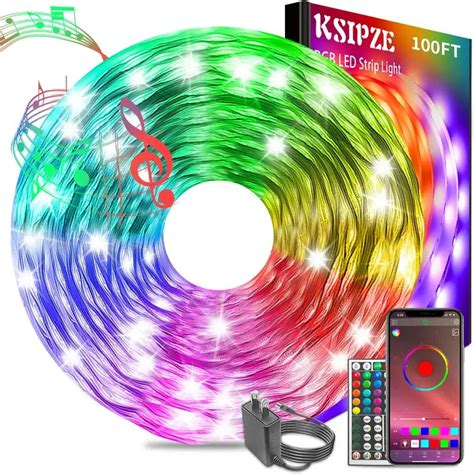 Светодиодная лента RGB с изменением цвета, светильник с дистанционным ...