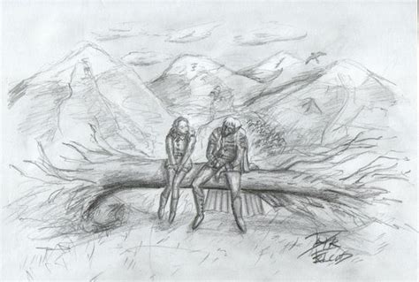 Drizzt and Catti-brie by DarkFalcon-Z on DeviantArt