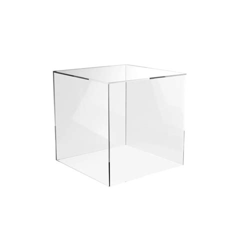 Clear Cube Riser Plastic Box Cube Transparent Acrylic Cube - Buy Clear ...