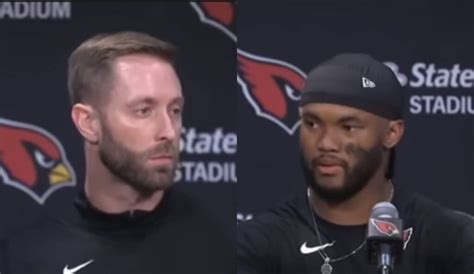 Kyler Murray Kliff Kingsbury Respond To Spat On Sidelines