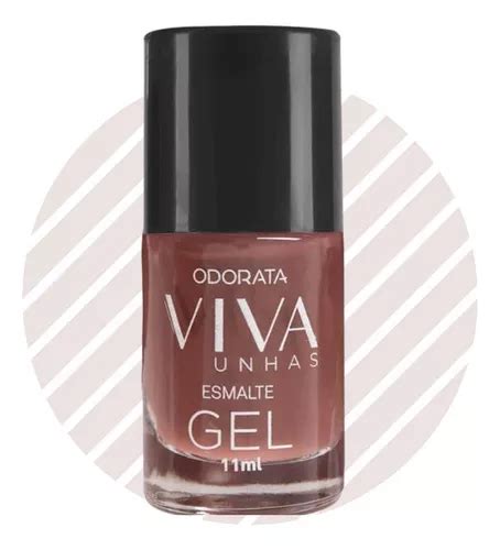 Esmalte Em Gel Nude Avel N O Precisa Cabine Secagem R Pida Mercadolivre