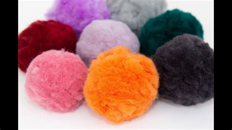 How To Make A Merino Wool Pom Pom In 5 Minutes Youtube