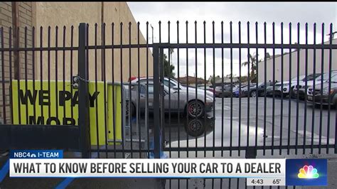 What to know before selling your car to a dealer – NBC Los Angeles