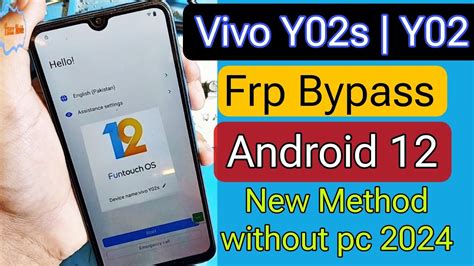 Vivo Y S Y Frp Bypass Android Without Pc Youtube Update Fix