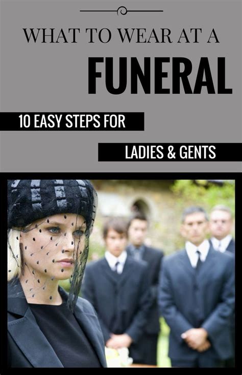 What To Wear At A Funeral 10 Easy Steps For Ladies And Gents Funeral