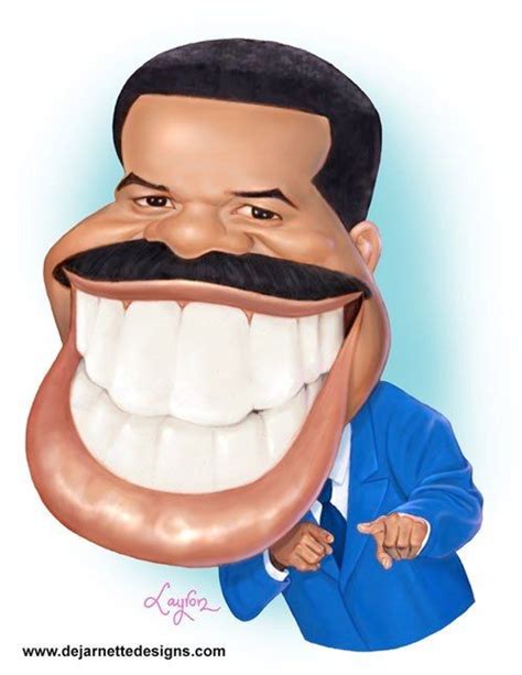 Steve Harvey DeJarnette Caricature Dunway Enterprises