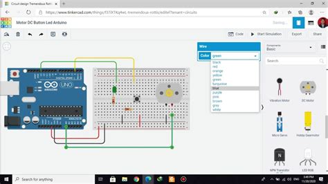 Tinkercad 4 Motor Arduino