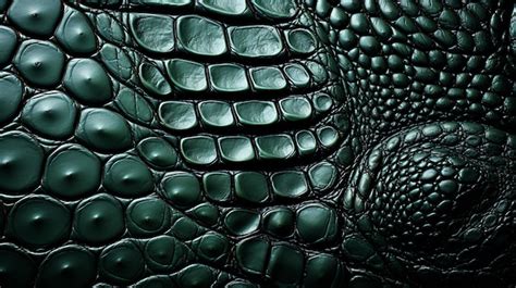 Premium AI Image | Alligator skin texture background Generative Ai