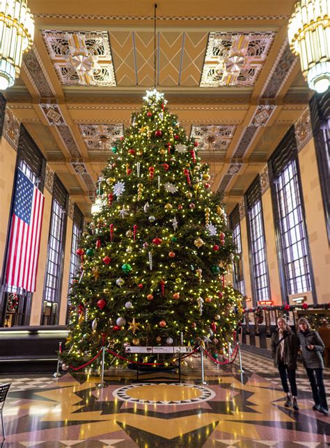 O Tannenbaum Christmas Tree In The Great Hall Of Omaha Uni Flickr