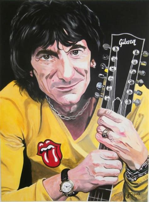 Ronnie Wood Peinture Par Off Olivier Fasquel Artmajeur