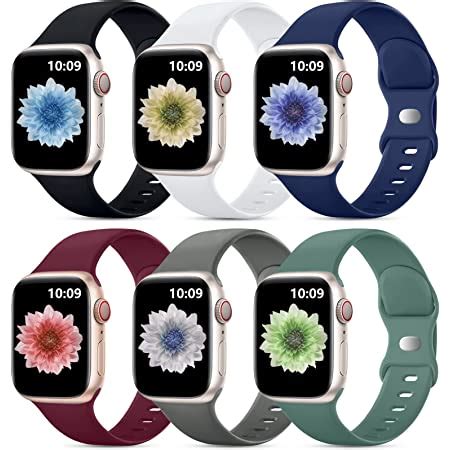 Charlam Pack Elastisch Loop Armband Kompatibel Mit Apple Watch