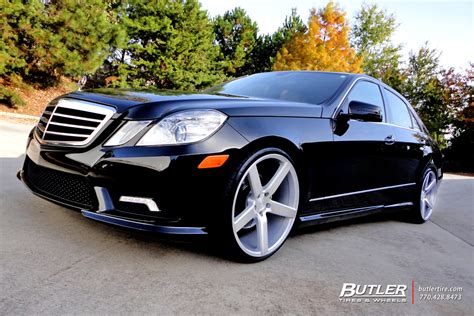 Mercedes E Class With 20in Niche Milan Wheels Exclusively From Butler Tires And Wheels In