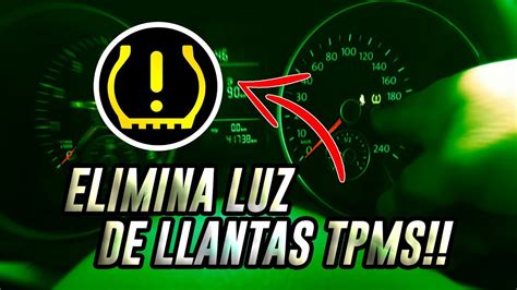 Como Apagar Luz Tpms Honda