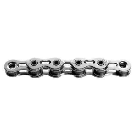 Kmc K1sl Wide Chain 1 Speed 100 Links Silver Chains Bmo Bike