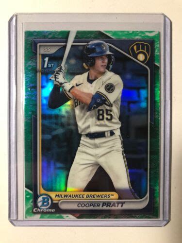 Bowman Chrome Cooper Pratt Lunar Glow St Bowman Bcp Ebay