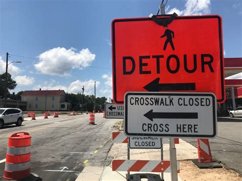 Heads Up Sidewalk Construction And Closure On Laney Walker Plus New