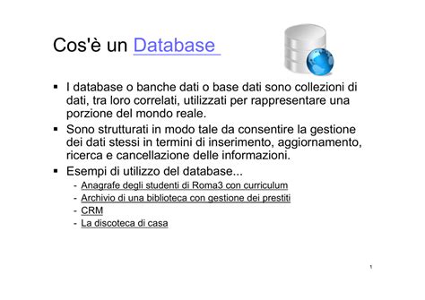 Cos Un Database