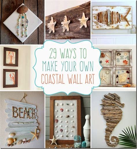 Condo Blues 29 Best Diy Coastal Wall Art Ideas