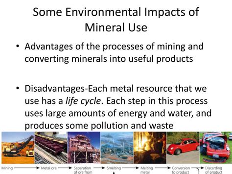 Ppt 14 3 What Are Mineral Resources And What Are Their Environmental