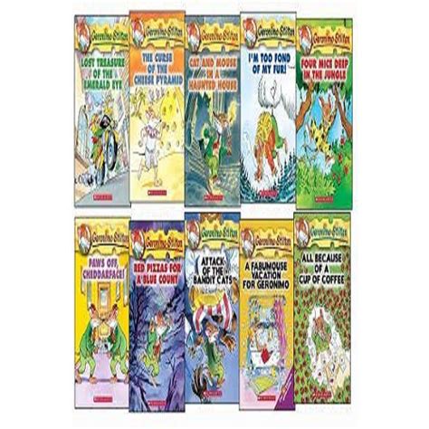 Geronimo Stilton 10 Book Collection Series 1 By Elisabetta Dami