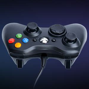 Ostent Wired Usb Controller Gamepad Joystick For Microsoft Xbox