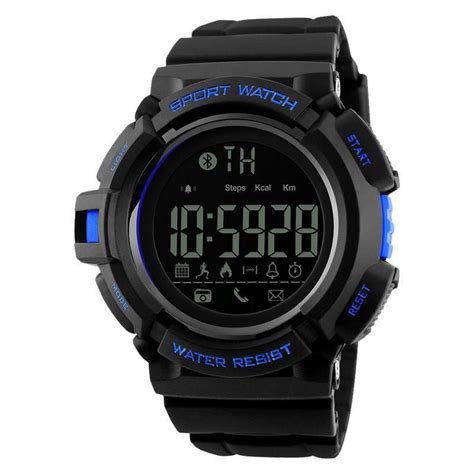 Promo Jam Tangan Pria Skmei Bu Men Digital Dial Black Polyurethane