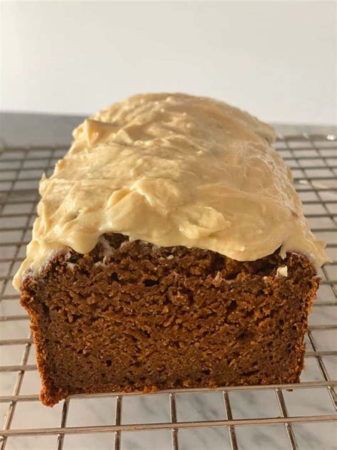 Pumpkin Bread With Brown Butter Maple Icing Marias Kitchen