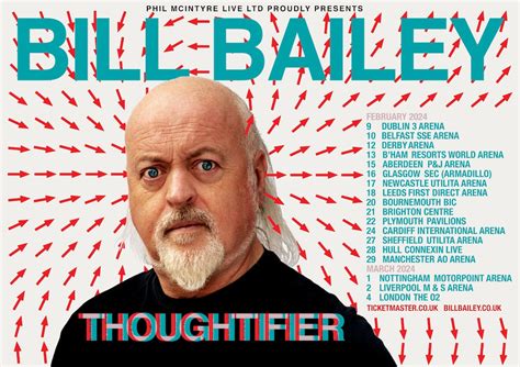 Bill Bailey Announces Massive 2024 Thoughtifier Arena Tour Kerrang