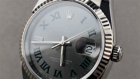 Rolex Datejust Wimbledon Dial 126234 Hands On Review And Feature