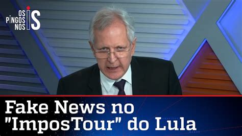 Augusto Nunes Lula só foi recebido por governantes de segunda mão