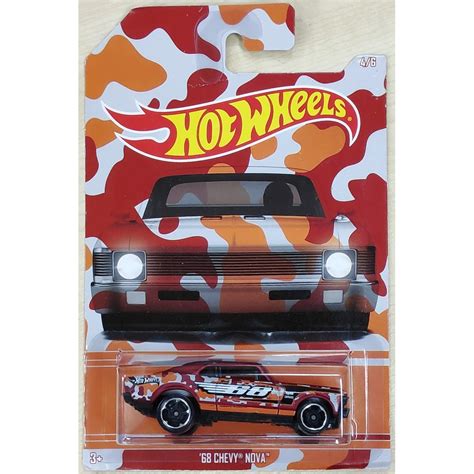 Hot Wheels Chevy Nova Chevrolet Zamac Rod Squad Speed Graphics