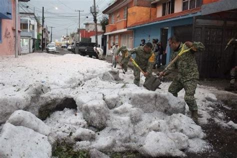 Intenso Granizo Y Calles Inundadas Dejaron Las Fuertes Lluvias En