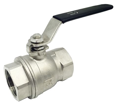 Piece Stainless Steel Ball Valve Intech Manufacturing