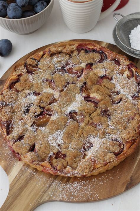 Zwetschgen Streusel Tarte