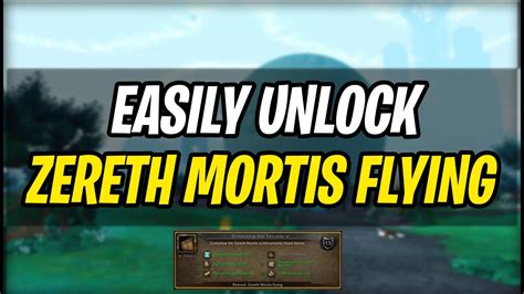 Flying In Zereth Mortis Everything To Know Guide YouTube