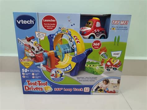 Vtech Toot Toot Drivers 360° Loop Track Babies And Kids Infant Playtime