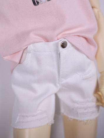 1 3 1 4 70cm Clothes White Hot Pants Short Trousers A272 For MSD SD