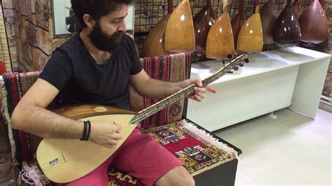 Afrika Cevizi Sedef Klavyeli Bağlama Yılmaz Saz Evi İstanbul Kartal