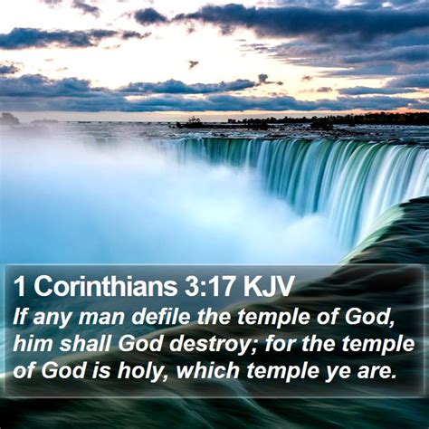 1 Corinthians 3 17 KJV Bible Verse Images