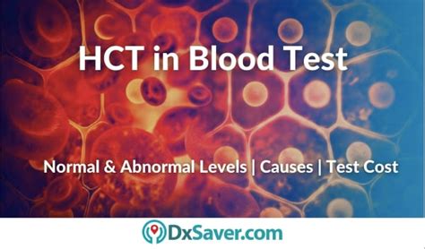 Hematocrit, HCT Blood Test | Symptoms & Causes of Normal, High & Low ...