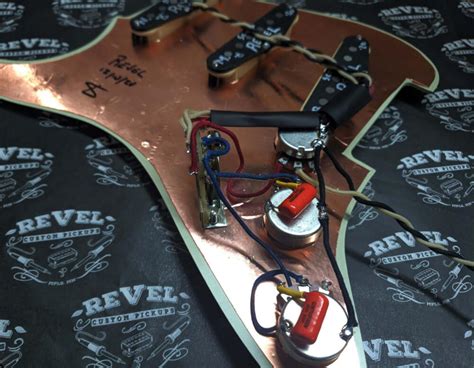 Prewired Strat Pickguard - Revel Custom Pickups