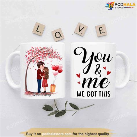 Custom Valentines Day Gifts Couple Mug You And Me We Got This