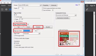 Cara Print Pdf Halaman Menjadi Lembar Sang Pengajar