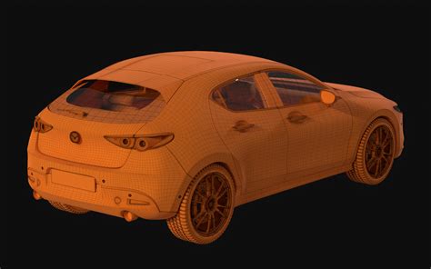 Mazda 3 Hatchback 2019 3d Model By Xai0