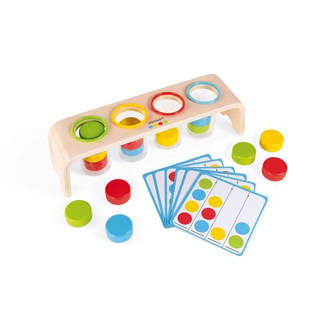 Apprendre Les Couleurs Jeu Ducatif En Bois Pour Enfant Ans Janod