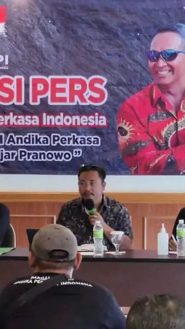 Video Relawan Bara Api Deklarasi Dorong Eks Panglima Andika Perkasa