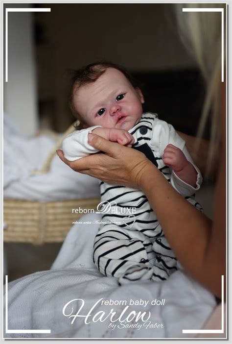 Harlow Baby Boy By Sandy Faber Reborn Artist Andrea Heeren Reborn