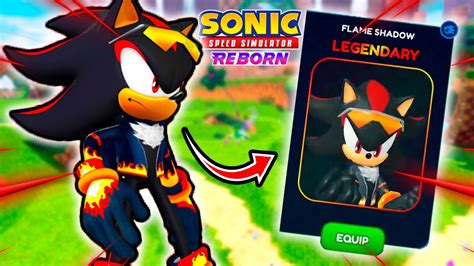 C Mo Desbloquear A Flame Shadow En Sonic Speed Simulator Lo M S R Pido